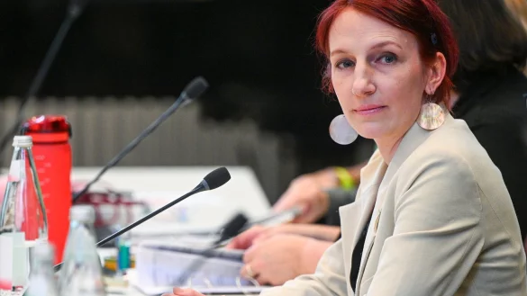 Die Pr&auml;sidentin der Technischen Universit&auml;t Berlin: Geraldine Rauch. - &copy; Jens Kalaene/dpa