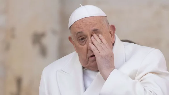 Papst Franziskus: &laquo;Verhandlungen sind niemals eine Kapitulation&raquo;. - &copy; Gregorio Borgia/AP/dpa