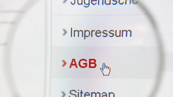 Zumindest die wichtigsten Passagen der Allgemeinen Geschäftsbedingungen (AGB) von Händlern sollten Verbraucher überfliegen. (zu dpa: «Umfrage zeigt: Viele Leute ignorieren Kleingedrucktes») - © Andrea Warnecke/dpa-tmn/dpa