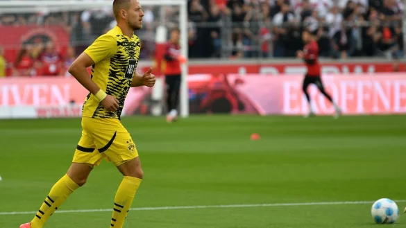 Nationalspieler Waldemar Anton wurde von den Stuttgarter Fans bei jeder Ballber&uuml;hrung ausgepfiffen. - &copy; Jan-Philipp Strobel/dpa