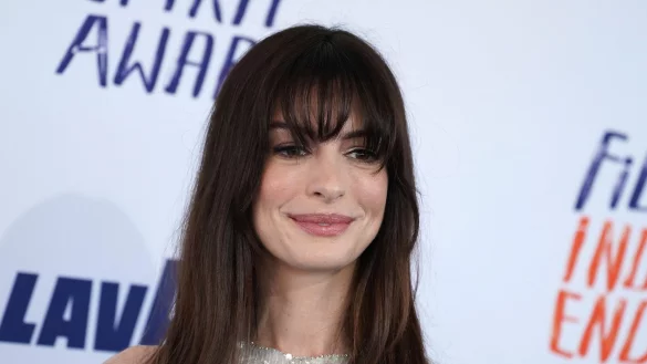Anne Hathaway spielte 2014 im Science-Fiction-Film &laquo;Interstellar&raquo; von Regisseur Christopher Nolan mit. - &copy; Jordan Strauss/Invision/AP/dpa