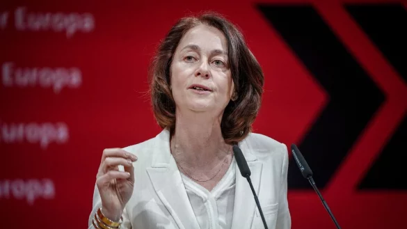 Katarina Barley f&uuml;hrt die SPD als Spitzenkandidatin in die Europawahl am 9. Juni. - &copy; Kay Nietfeld/dpa