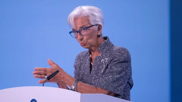 Die j&uuml;ngsten Inflationsdaten sind nach den Worten von EZB-Pr&auml;sidentin Christine Lagarde weitgehend wie erwartet ausgefallen, - &copy; Boris Roessler/dpa