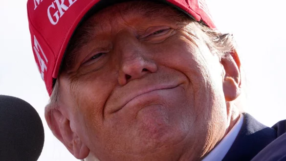 Er will zur&uuml;ck an die B&ouml;rse: Ex-US-Pr&auml;sident Donald Trump. - &copy; Jeff Dean/AP/dpa