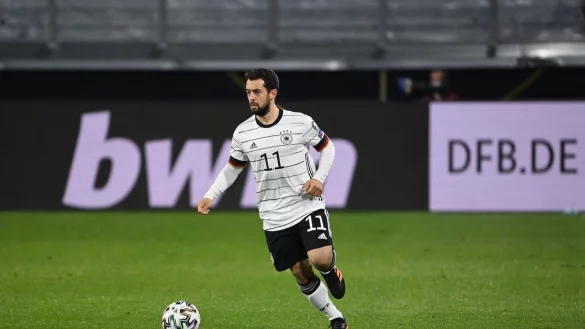 Amin Younes (Deutschland) in Aktion. - &copy; Federico Gambarini/dpa/Archivbild