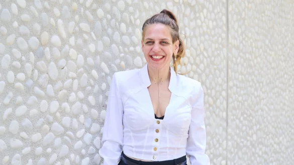 Die Dramatikerin Sivan Ben Yishai. - &copy; Annette Riedl/dpa