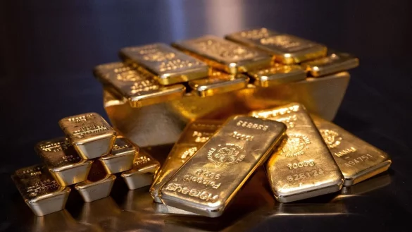 In Deutschland waren zu Beginn des Jahres 9034 Tonnen Gold in privatem Besitz. - &copy; Sven Hoppe/dpa