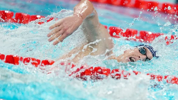 Lukas M&auml;rtens hat den deutschen Schwimmern Olympia-Gold beschert. - &copy; Michael Kappeler/dpa