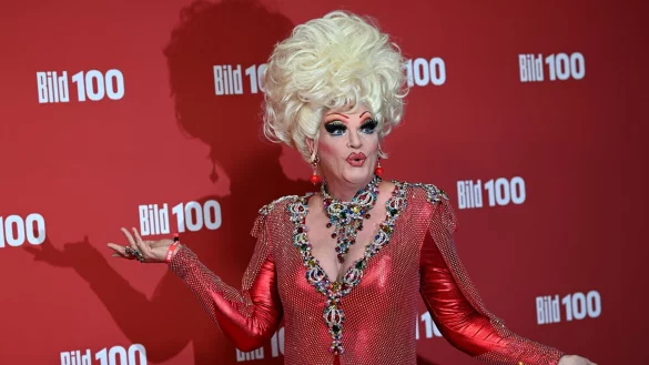 Dragqueen Olivia Jones hat Luke Mockridge, für dessen Äußerungen über die Paralympics, kritisiert. - © Jens Kalaene/dpa