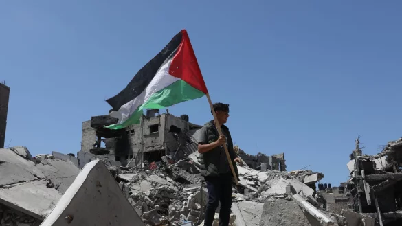 Etliche L&auml;nder erkennen Pal&auml;stina als Staat an. Das gilt jedoch nicht f&uuml;r die einflussreichsten westlichen Nationen wie die USA und Gro&szlig;britannien sowie die Mehrzahl der EU-Staaten. - &copy; Abed Rahim Khatib/dpa