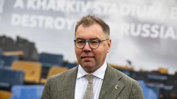 Der ukrainische Botschafter in Deutschland, Oleksii Makeiev mahnt, bei der Unterst&uuml;tzung der Ukraine nicht nachzulassen. (Archivfoto). - &copy; Fabian Sommer/dpa