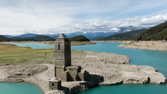 In Spanien trocknen die Stauseen aus. - &copy; Felix Meschede/RB/Arte/dpa