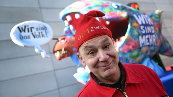 Jacques Tilly, Deutschlands wohl bekanntester Wagenbauer, wird mit einer hohen Auszeichnung geehrt. (Archivbild) - &copy; Federico Gambarini/dpa