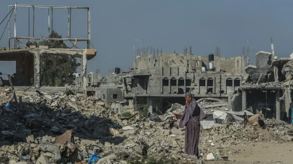Das Leid der Menschen im Gazastreifen ist riesig - der Bedarf an medizinischer Hilfe f&uuml;r Zivilisten auch. (Archivbild) - &copy; Abed Rahim Khatib/dpa