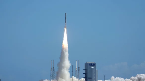 Die &laquo;Starliner&raquo;-Kapsel von Boeing an Bord einer Atlas-V-Rakete hebt vom Space Launch Complex 41 der Cape Canaveral Space Force Station zu einem Flug zur Internationalen Raumstation ab. - &copy; John Raoux/AP/dpa