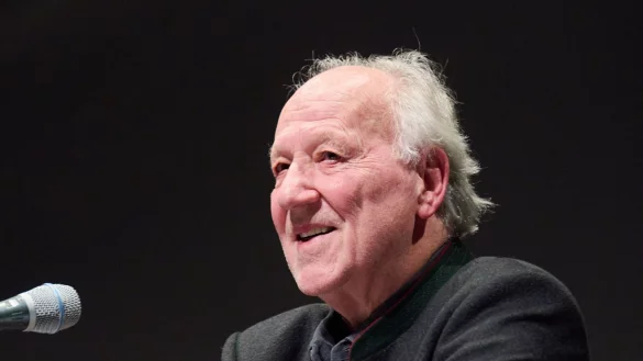 Werner Herzog w&auml;hrend des Internationalen Literaturfestivals Berlin im September 2023. - &copy; Annette Riedl/dpa
