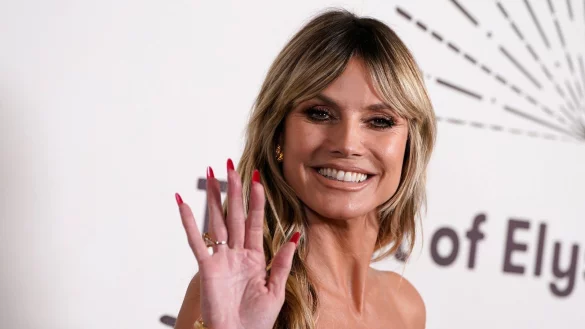 Heidi Klum pr&auml;sentiert &laquo;Germany\\\'s Next Topmodel&raquo;. - &copy; Jordan Strauss/AP/dpa