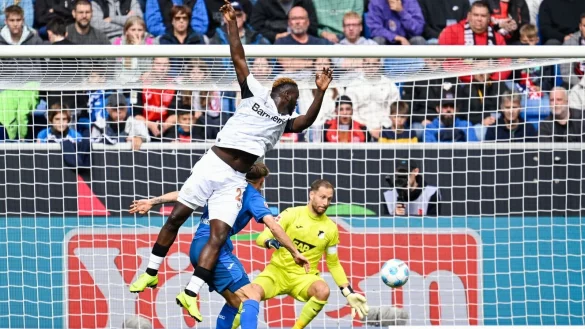 Bayer Leverkusen hat einen souveränen Sieg bei der TSG 1899 Hoffenheim gefeiert. - © Uwe Anspach/dpa