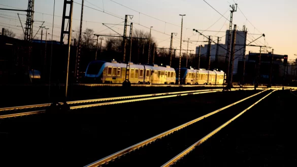 Derzeit l&auml;uft ein mehrt&auml;giger Streik bei der Deutschen Bahn. - &copy; Hauke-Christian Dittrich/dpa