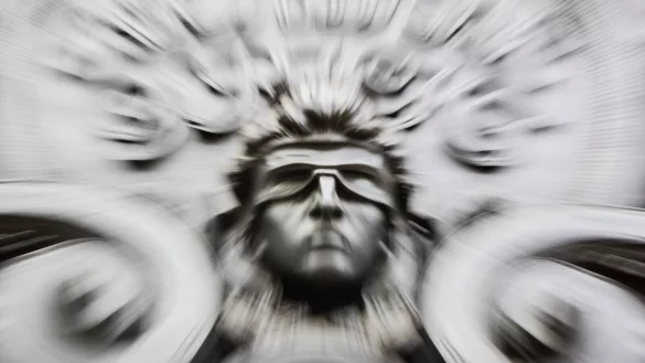 Eine Figur der blinden Justitia. - &copy; Christoph Soeder/dpa/Symbolbild