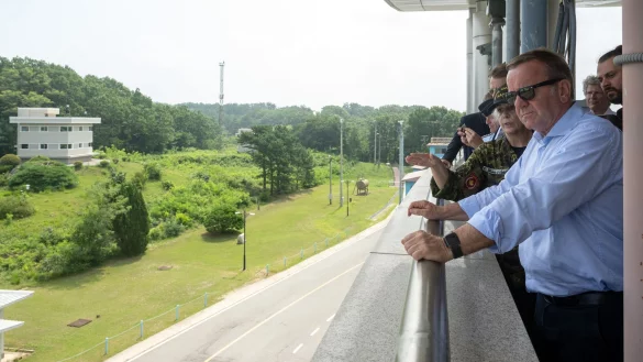 Deutschland ist bereit, auch Personal f&uuml;r die &Uuml;berwachung des Waffenstillstands auf der koreanischen Halbinsel zu stellen. - &copy; Soeren Stache/dpa