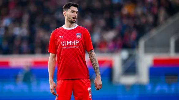 Neuzugang Tim Kleindienst traf zum 1:0 von M&ouml;nchengladbach im Test gegen Stra&szlig;burg. - &copy; Tom Weller/dpa