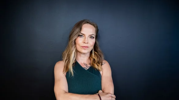 Ex-Boxweltmeisterin Regina Halmich blickt selbstbewusst auf den anstehenden Kampf gegen Stefan Raab. (Archivbild) - &copy; Christoph Soeder/dpa