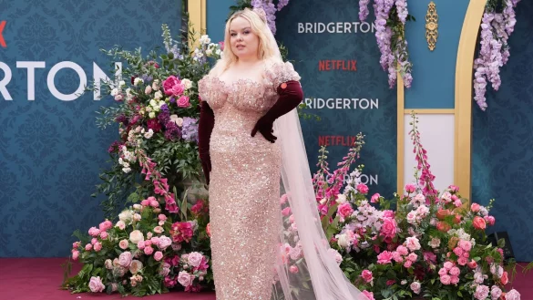 Die irische Schauspielerin Nicola Coughlan ist in der Rolle der Penelope Featherington der Star der dritten Staffel des Netflix-Welterfolgs &laquo;Bridgerton&raquo;. (Archivfoto) - &copy; Lucy North/PA Wire/dpa