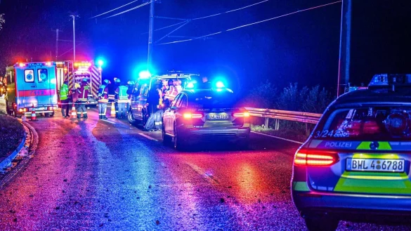 Bei einem Unfall im Landkreis Karlsruhe sind zwei Kinder gestorben. - &copy; Marius Bulling/dpa