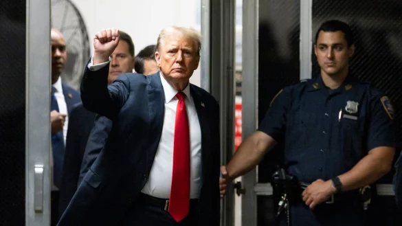 Im Prozess gegen Donald Trump haben Anklage und Verteidigung ihre Pl&auml;doyers gehalten. - &copy; Justin Lane/Pool EPA/AP/dpa