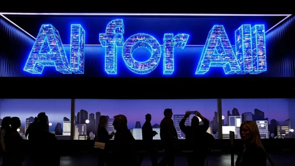 Samsung hat in paris neue Smartphones und Gadgets vorgestellt, die über KI-Funktionen verfügen. - © John Locher/AP