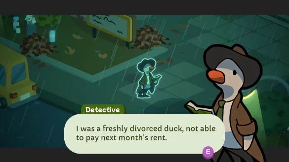 In &laquo;Duck Detective: The Secret Salami&raquo; wartet auf Eugene McQuacklin ein neuer Fall. - &copy; Happy Broccoli Games/dpa-tmn