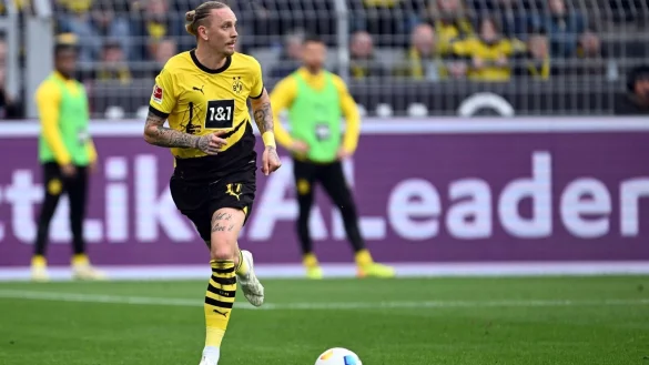 Marius Wolf verl&auml;sst den Fu&szlig;ball-Bundesligisten Borussia Dortmund zum Saisonende. Teamkollege Morey geht ebenfalls. - &copy; Federico Gambarini/dpa/Archivbild