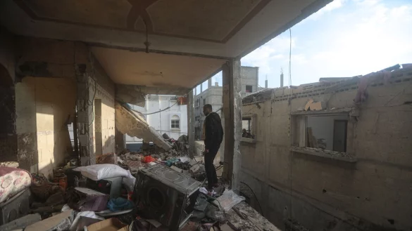 Hilfsorganisationen sprechen im Gazastreifen von einer drohenden Hungersnot, S&uuml;dafrika gar von Genozid. - &copy; Mohammed Talatene/dpa