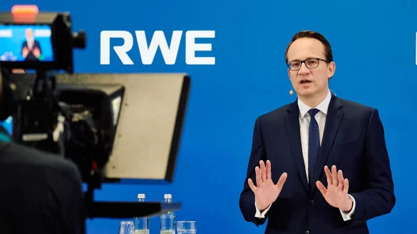 Markus Krebber, Vorstandsvorsitzender des Energiekonzerns RWE. - &copy; Bernd Thissen/dpa