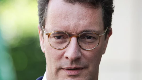 NRW-Regierungschef Hendrik W&uuml;st wettert gegen das B&uuml;rgergeld. (Foto-Archiv) - &copy; Hannes P Albert/dpa