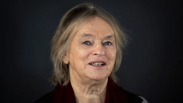 Elke Heidenreich, deutsche Schriftstellerin, gibt ein Interview. - © Hannes P Albert/dpa/Archivbild