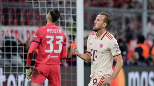 Oft Grund zum Jubel: Harry Kane. - &copy; Peter Kneffel/dpa