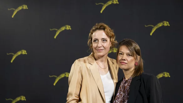 Maren Eggert (&laquo;Ich bin dein Mensch&raquo;) gilt als Favoritin f&uuml;r eine Ehrung mit dem Preis f&uuml;r das beste Schauspiel. - &copy; Jean-Christophe Bott/KEYSTONE/dpa