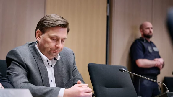 Der Ex-Vize-B&uuml;rgermeister von L&uuml;nen, Daniel Wolski, wurde von dem Bochumer Landgericht zu einer Haftstrafe verurteilt. - &copy; Bernd Thissen/dpa