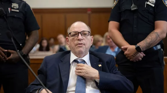 Seit langem in schlechtem Zustand: Harvey Weinstein - &copy; Adam Gray/Getty Images North America/AP/dpa