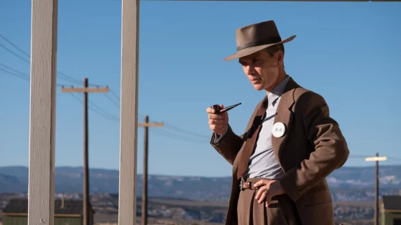 Cillian Murphy als J. Robert Oppenheimer in einer Szene des Films "Oppenheimer". - &copy; Melinda Sue Gordon/Warner Bros. Pictures/AP/dpa