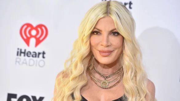 Tori Spelling trauert um ihre &laquo;Beverly Hills, 90210&raquo;-Kollegin und alte Freundin Shannen Doherty. - &copy; Jordan Strauss/Invision via AP/dpa