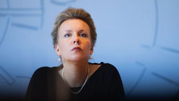 Ina Brandes (CDU), Kultur- und Wissenschaftsministerin von Nordrhein-Westfalen. - &copy; Rolf Vennenbernd/dpa