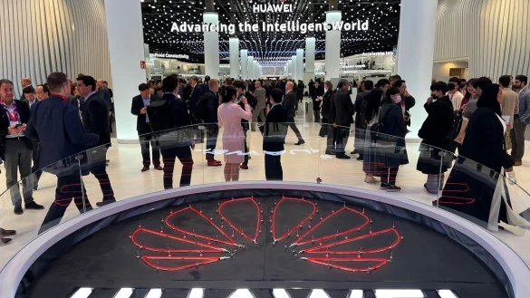 Der Einsatz chinesischer Komponenten, wie von Huawei, in k&uuml;nftigen deutschen Handynetzen wurde gepr&uuml;ft. - &copy; Wolf von Dewitz/dpa