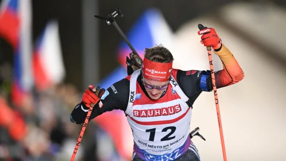 Kam beim Massenstart in Oslo auf den zweiten Platz: Benedikt Doll. - &copy; Hendrik Schmidt/dpa/Archivbild
