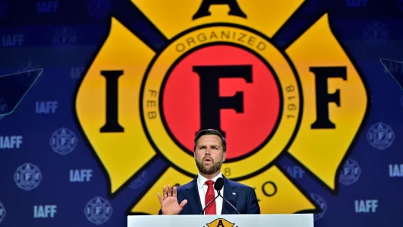 Vance: «Hören Sie sich an, was ich zu sagen habe, und ich werde meinen Standpunkt darlegen.» - © Josh Reynolds/FR25426 AP/AP