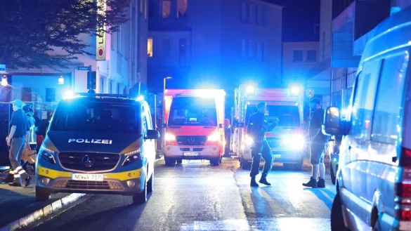 Nach dem Messerangriff in Solingen konnte der T&auml;ter fliehen. - &copy; Gianni Gattus/dpa