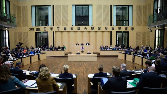 Die erforderliche Mehrheit fehlt: Das neue Onlinezugangsgesetz f&auml;llt im Bundesrat durch. - &copy; Bernd von Jutrczenka/dpa