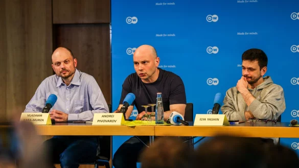 Die freigekommenen russischen Oppositionellen wollen ihrer T&auml;tigkeit aus dem Exil weiter nachgehen. (Archivbild) - &copy; Christoph Reichwein/dpa